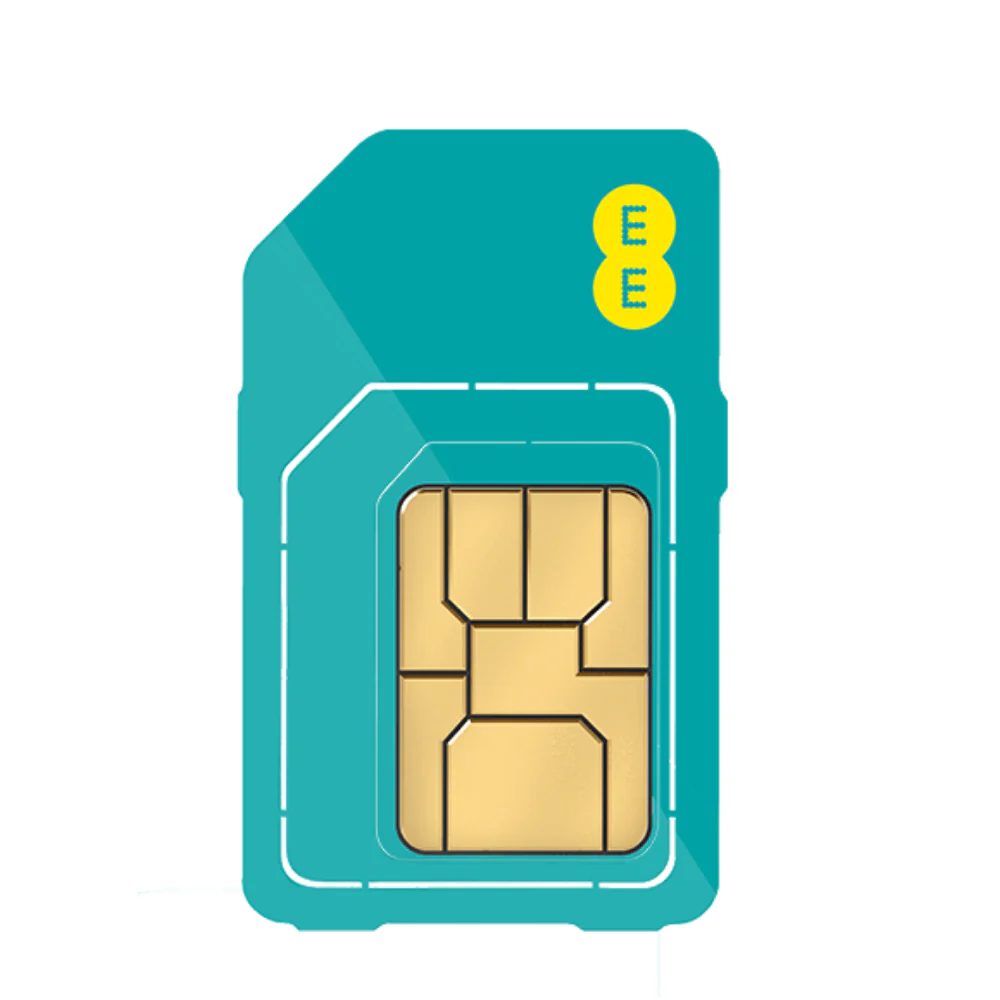 EE SIM Card – 10GB Data Unlimited Voice & Texts