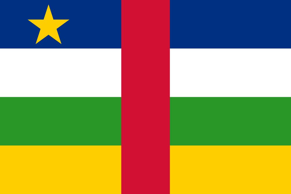 Central African Republic - 1GB - 7 Days