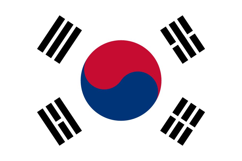 South Korea - 100MB - 7 Days